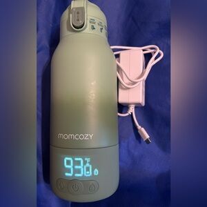 momcozy Electric Bottle Warmer - Sage Green
